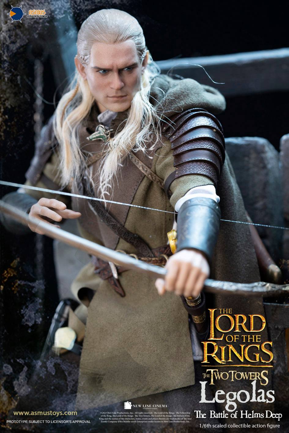[สั่งจอง]ASMUS TOYS LOTR029 1/6 : THE LORD OF THE RINGS SERIES: LEGOLAS - AT HELMS DEEP