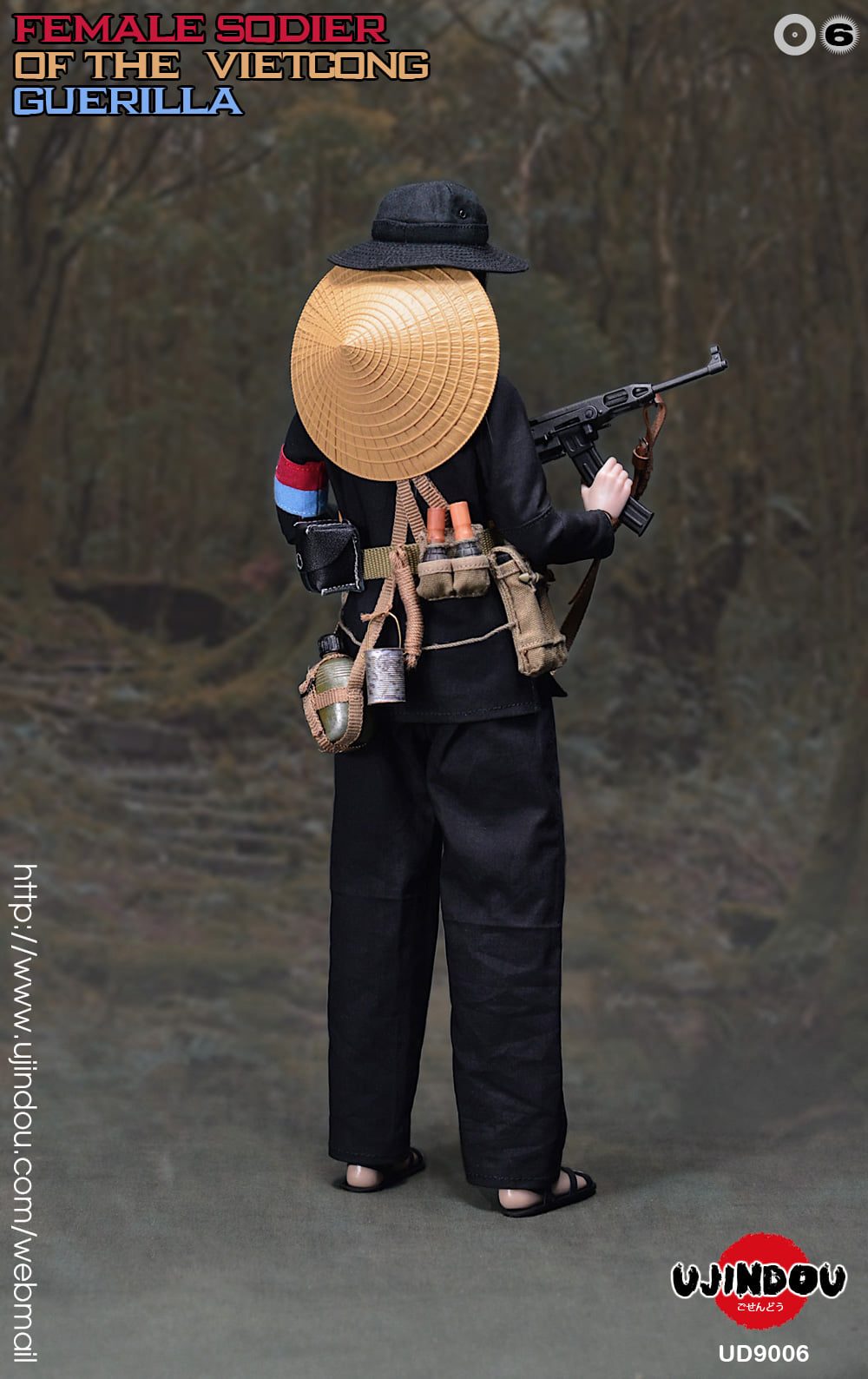 [สั่งจอง]UJINDOU UD9006 1/6 FEMALE SOLDIER OF THE VIETCONG GUERILLA