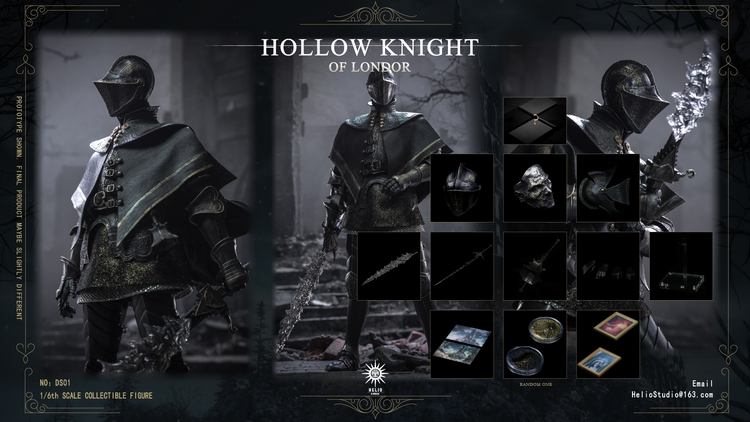 พร้อมส่ง] Helio Studio DS01 1/6 : Knight of Londor