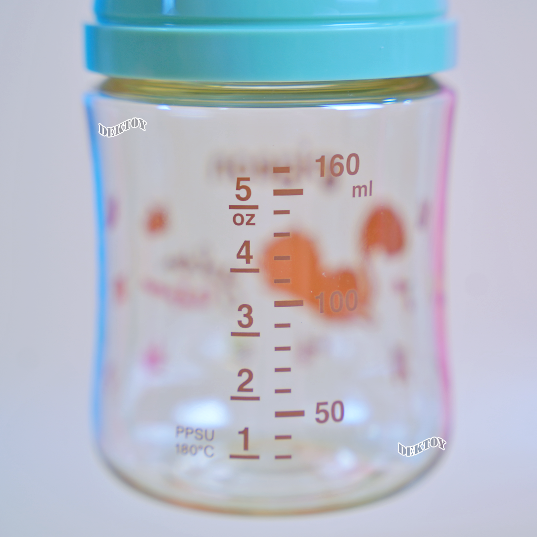 Pigeon พีเจ้น ขวดนมพีเจ้นสีชา PPSU 5 และ 8 ออนซ์ คอกว้างแพ็ค3ขวด ออทั่ม&วินเทอร์