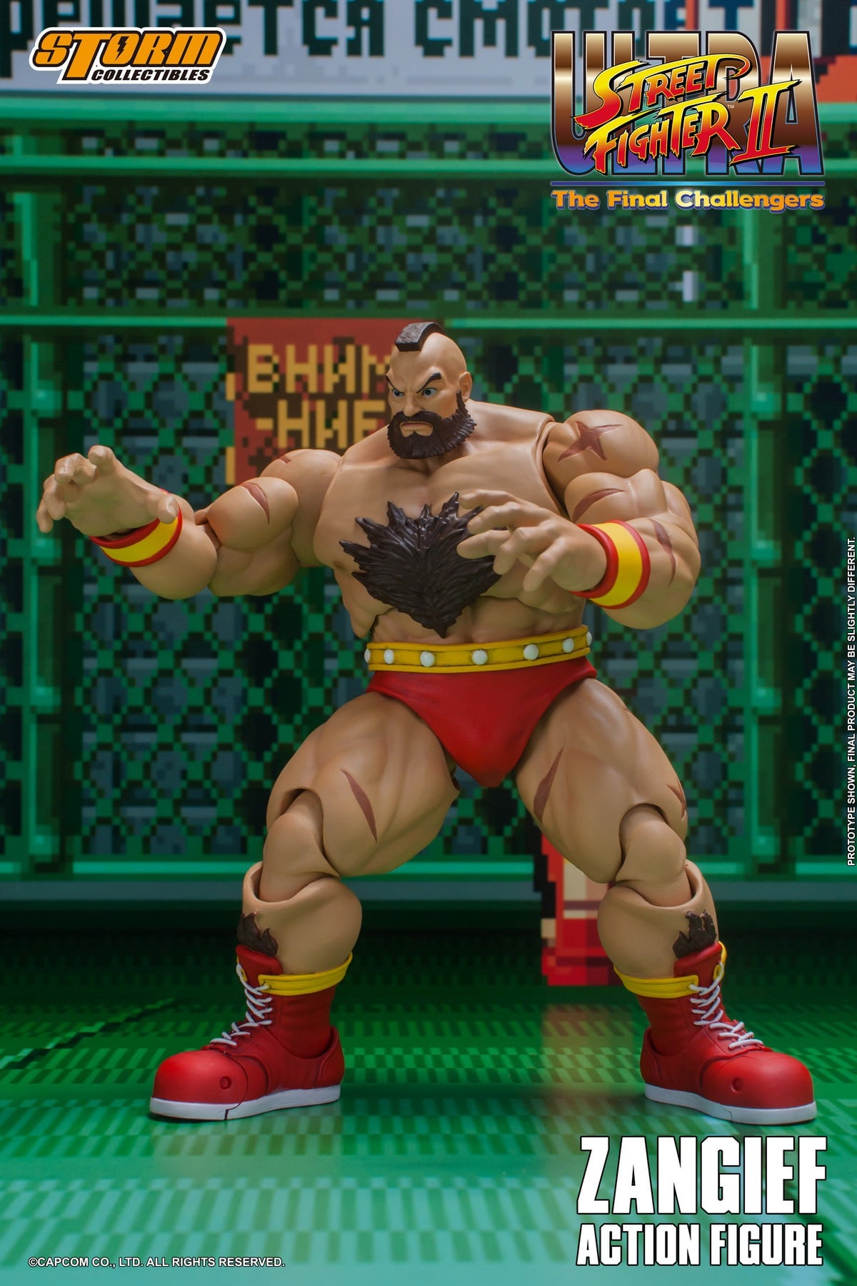[สั่งจอง]Storm Toys CPSF22 1/12 : ULTRA STREET FIGHTER II - ZANGIEF
