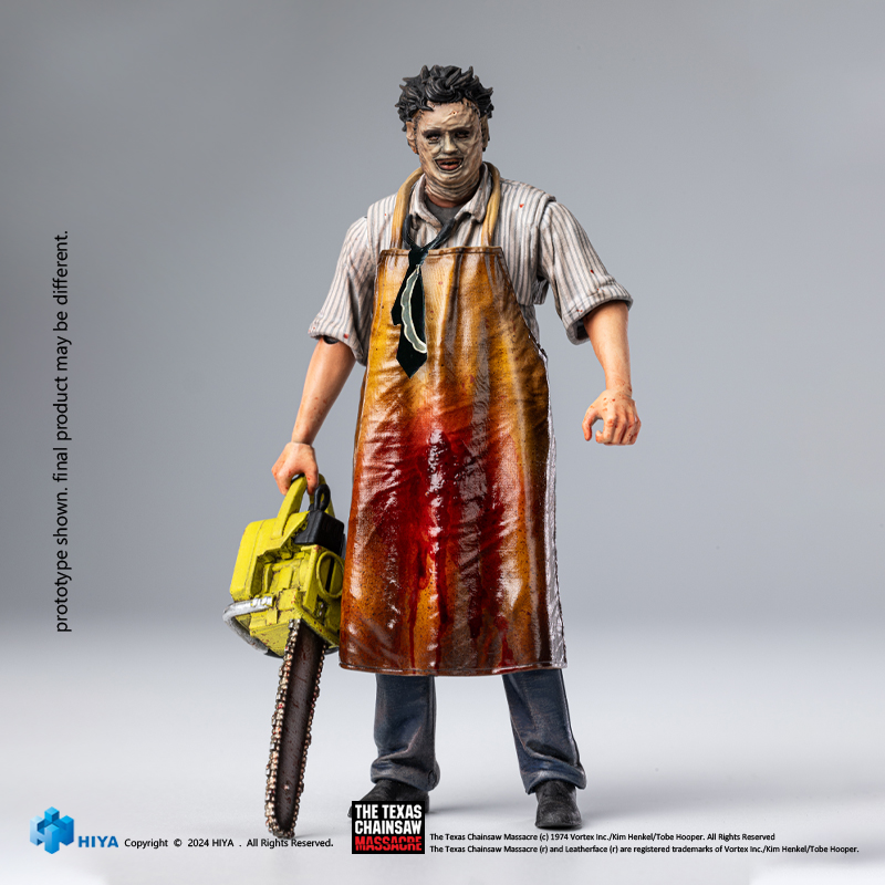 [สั่งจอง]Hiya toys EMT0103 1/18 : Texas Chainsaw Massacre(1974)LeatherFace - Killing Mask