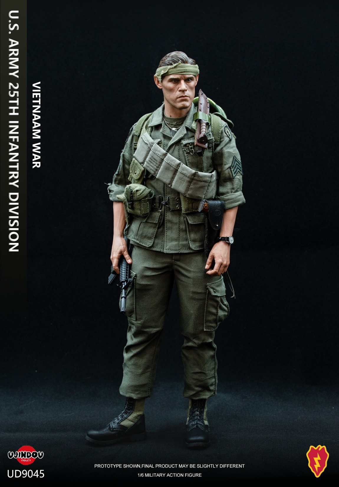 [พร้อมส่ง]UJINDOU UD9045 1/6 : U.S. ARMY 25TH INFANTRY DIVISION-VIETNAM WAR