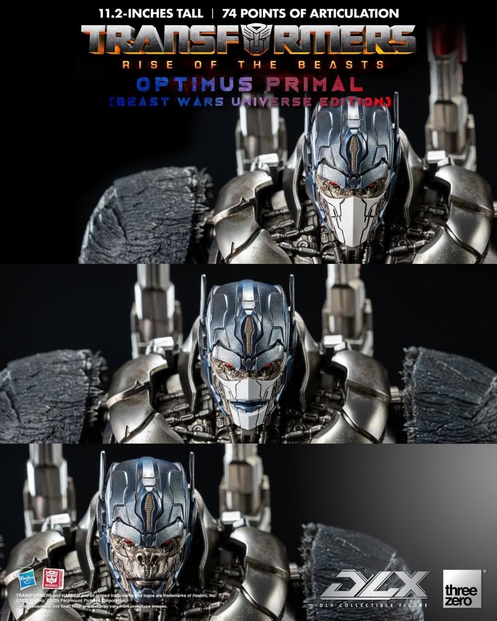 [สั่งจอง]Threezero 3Z08850W0 DLX : Rise of Beasts Optimus Primal (Beast War Universe Edition) (Standard Version)