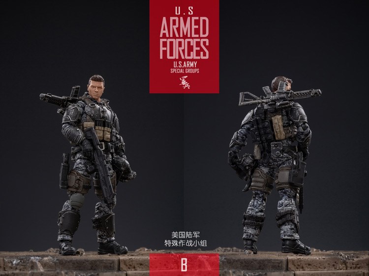 [สั่งจอง]JOYTOY 1/18 JTUS005 U.S.army special operations unit
