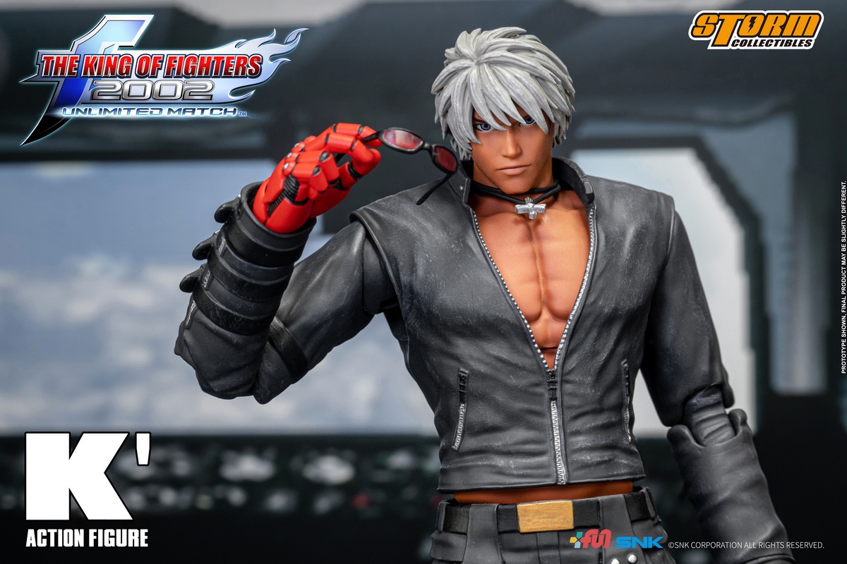 [สั่งจอง] Storm Toys SKKF10 1/12 : King of Fighters - K'