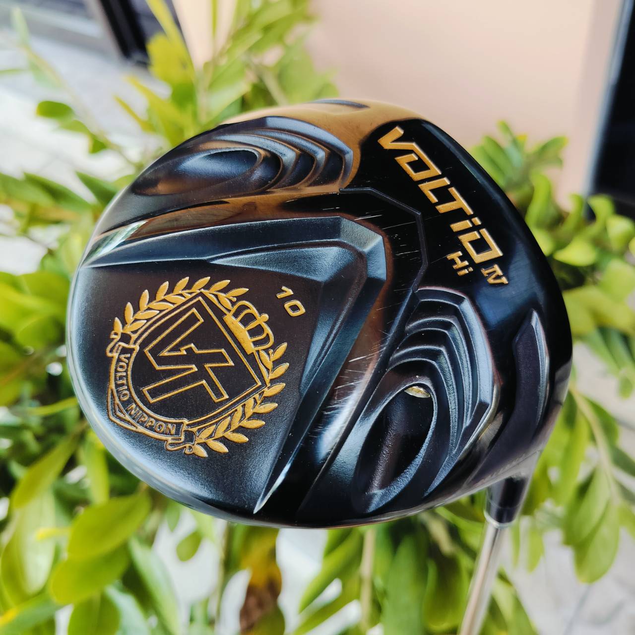 Driver VOLTIO IV HI องศา 10 รุ่น Hi หน้าเด้งจัดๆ เลยค่ะ มากับก้านโม BASSARA GG33 x5ct ก้านเบาแบบจัดๆ สปีดไม่แรงก็ตีไกลมาก ไม้กอล์ฟพรีเมี่ยมมือสอง ของแท้ By NakaraLuxurious