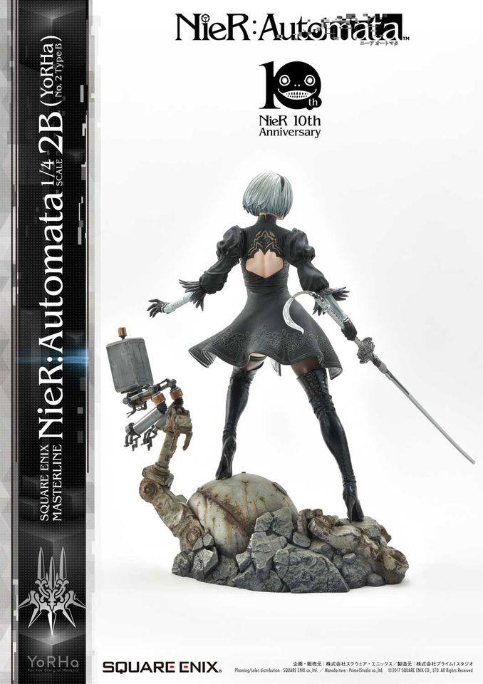 [สั่งจอง]Prime 1 Studio x Square Enix 1/4 scale SEM-02: NIER AUTOMATA 2B (YORHA NO. 2 TYPE B2)