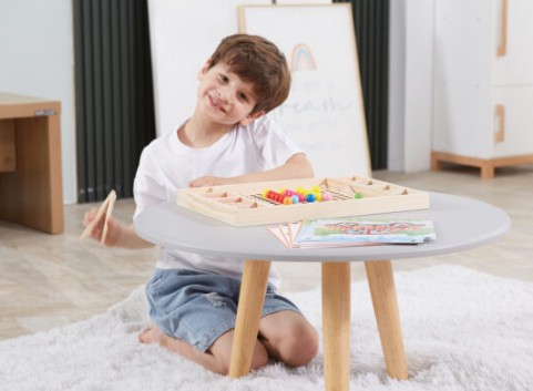 บอร์ดไม้ต่อลูกบอลภาพต่างๆ ของเล่นเด็ก, สื่อการสอน , ของเล่น ,ของเล่นเสริมพัฒนาการ ของเล่นเด็กอนุบาล พร้อมส่ง