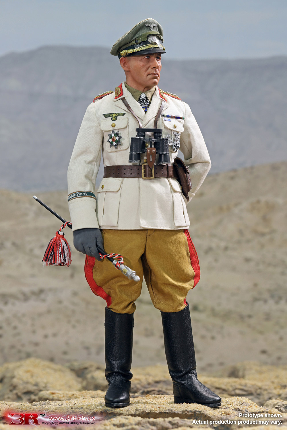 [สั่งจอง] 3R GM651 1/6 : General Field Marshal of German - The Desert Fox