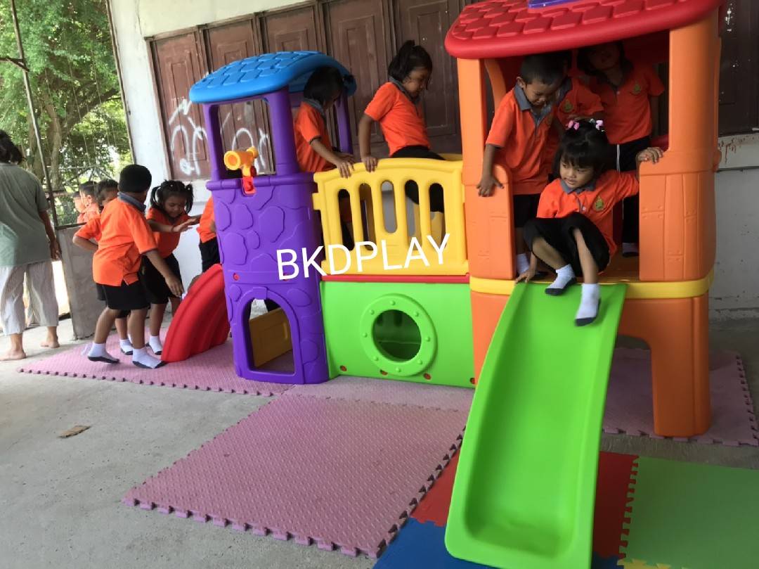 บ้านน้อย2ชั้นหลากสี บ้านสไลเดอร์ สไลเดอร์พร้อมปีนป่าย บ้านสไลเดอร์ของเล่น บ้านน้อยสองชั้น สไลเดอร์บ้าน,กระดานลื่น , เครื่องเล่นสนามในร่ม กลางแจ้ง kidszone พร้อมส่ง