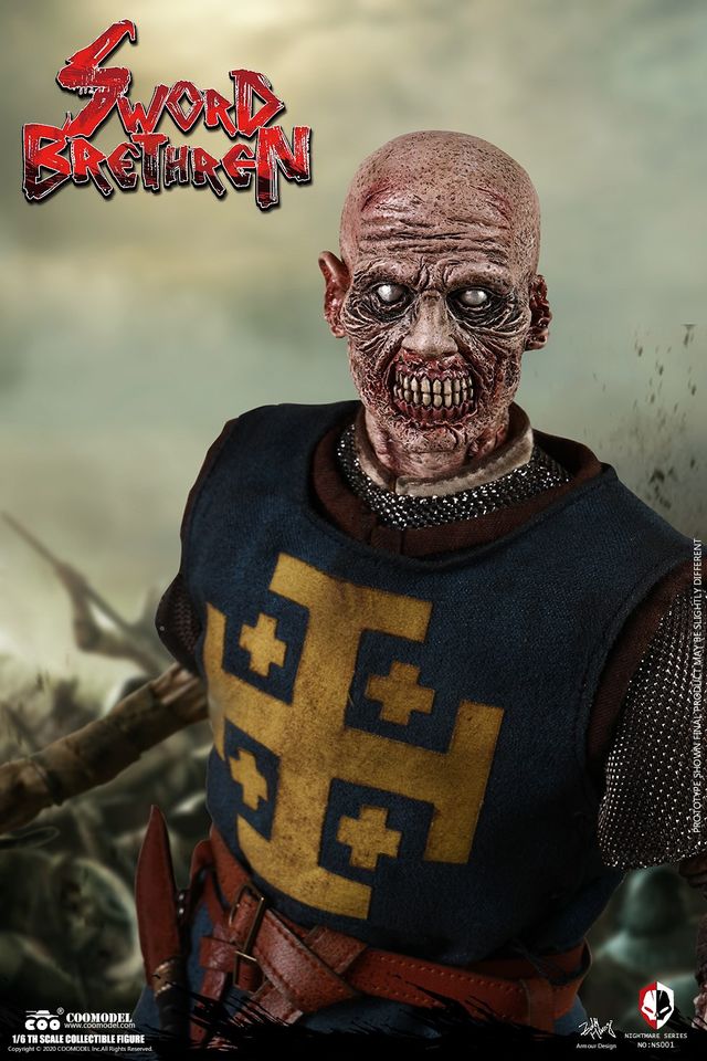 [สั่งจอง]COOMODEL 1/6 NS001 NIGHTMARE SEIRES (DIECAST ALLOY) - SWORD BRETHREN