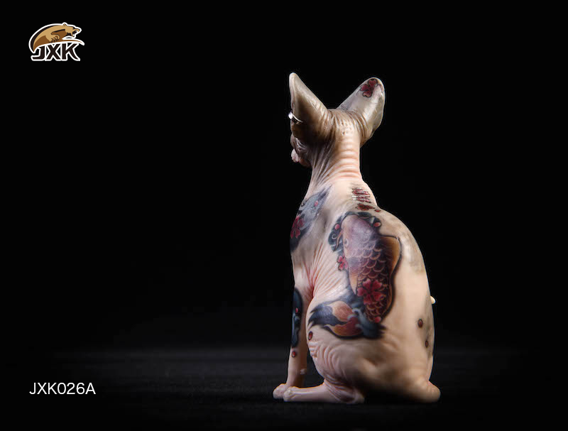 [สั่งจอง]JxK.Studio Jxk026A/b 1/6 Scale Sphynx cat tattoo