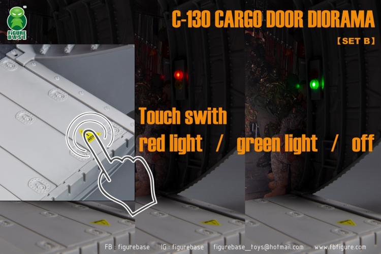 [สั่งจอง] Trickyman C-130 Cargo Door Diorama Set A/B