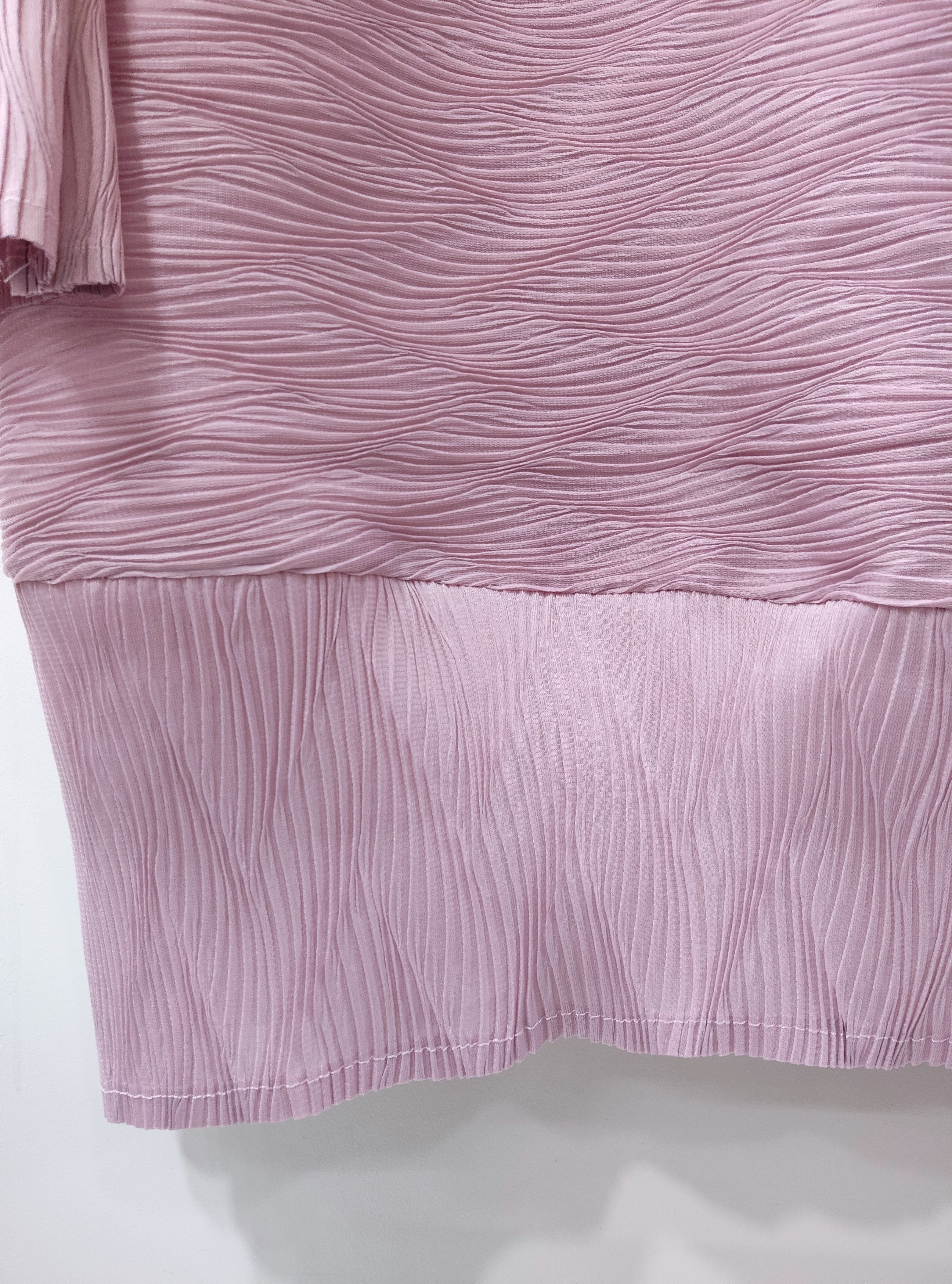 อกถึง44ยาว23นิ้ว 2MUAY รุ่น GA67807 เสื้ออัดพลีท LONG SLEEVE PLEATED TOP 8 สี FREE SIZE