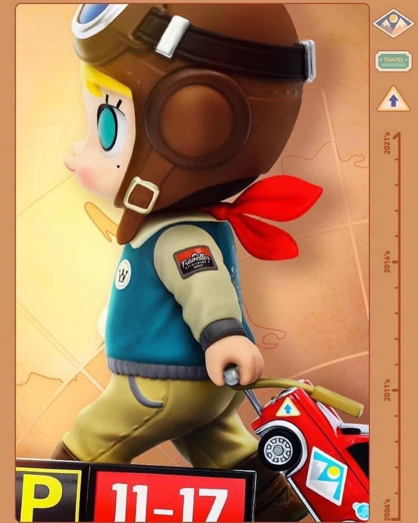 [สั่งจอง]Molly Traveller Big / MINICO Good Night Figurine