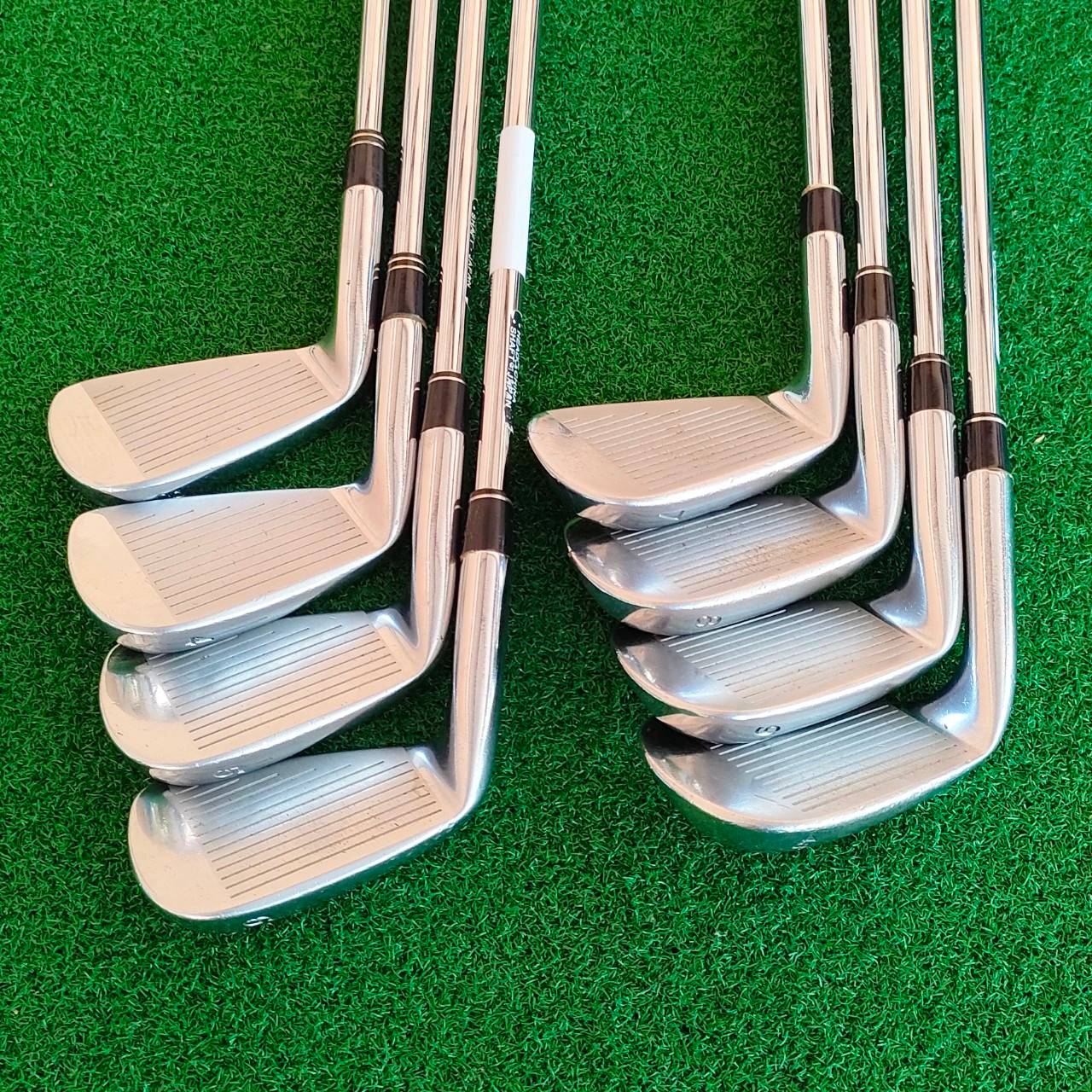 ชุดเหล็ก TAYLORMADE RAC มีเหล็ก 3-9 เเละ PW ก้าน N.S.PRO 950GH FLEX R กริพ GOLF PRIDE เบาทั้งชุด เหล็ก FORGED