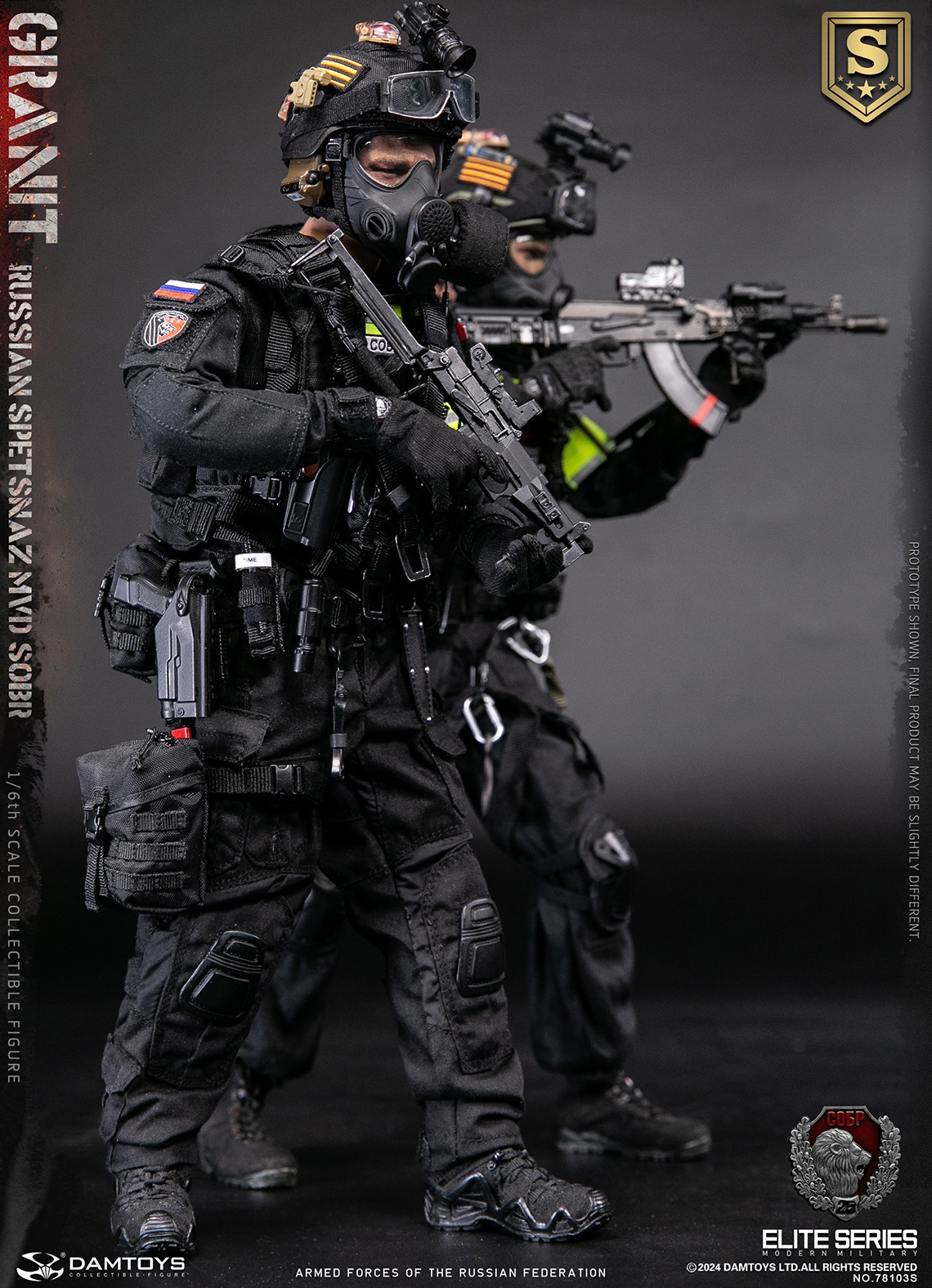 [สั่งจอง]DAMTOYS : 1/6 RUSSIAN SPETSNAZ MVD SOBR GRANIT