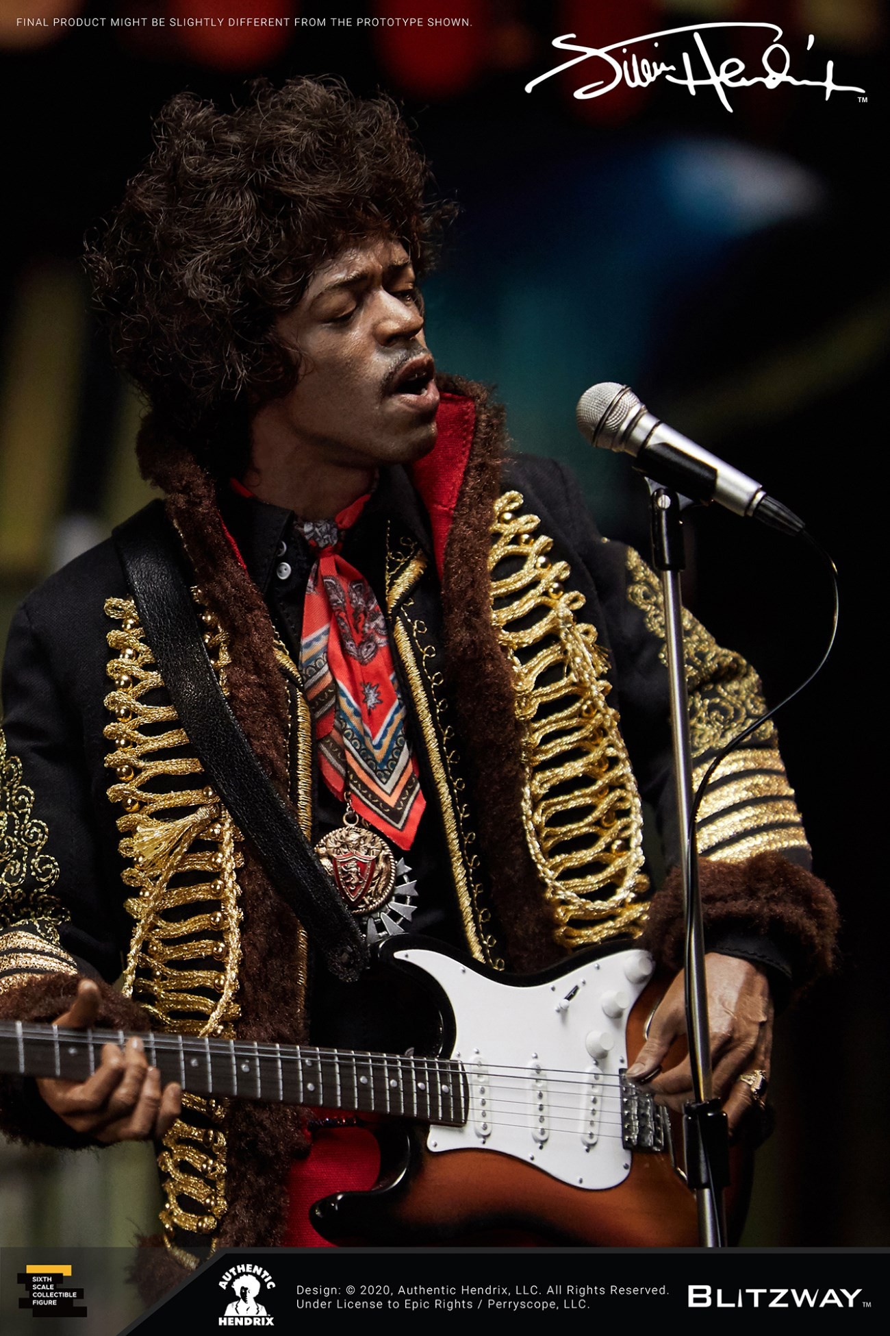[สั่งจอง] BLITZWAY BW-UMS 11201 1/6 Scale : Jimi Hendrix