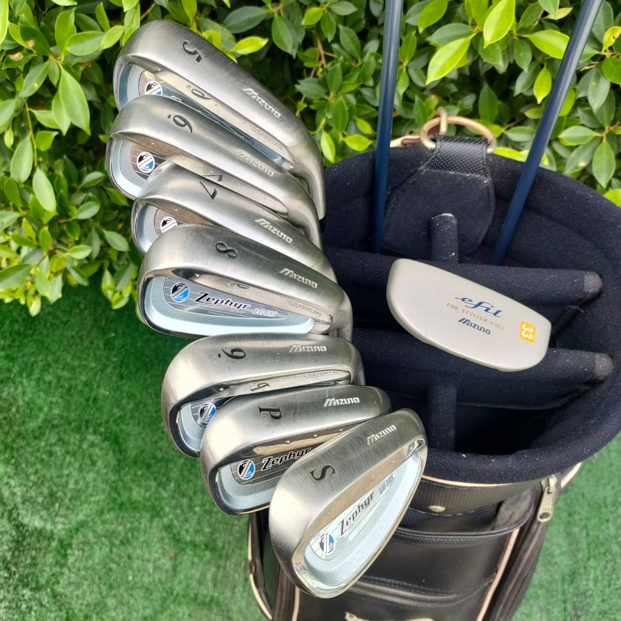 **ไม้กอล์ฟครบชุดสำหรับผู้หญิง** 🏌️SET MIZUNO ZEPHYR TITANIUM LADY เป็นชุดกอล์ฟผู้หญิงยอดนิยมสูงสุด!! ไม้กอล์ฟมือสอง ของแท้ BY NakaraLuxurious