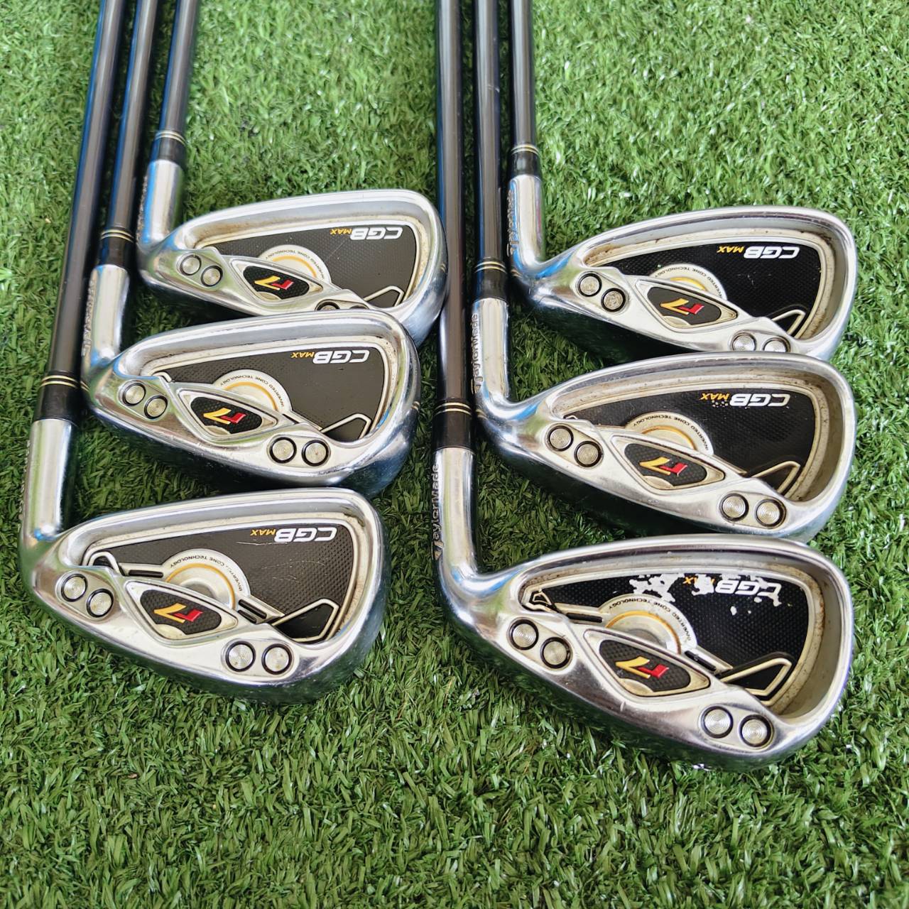 ชุดเหล็ก TaylorMade R7 CGB MAX หน้าไม้ Titanium บางพิเศษ → รีดสปีดลูกเต็มที่