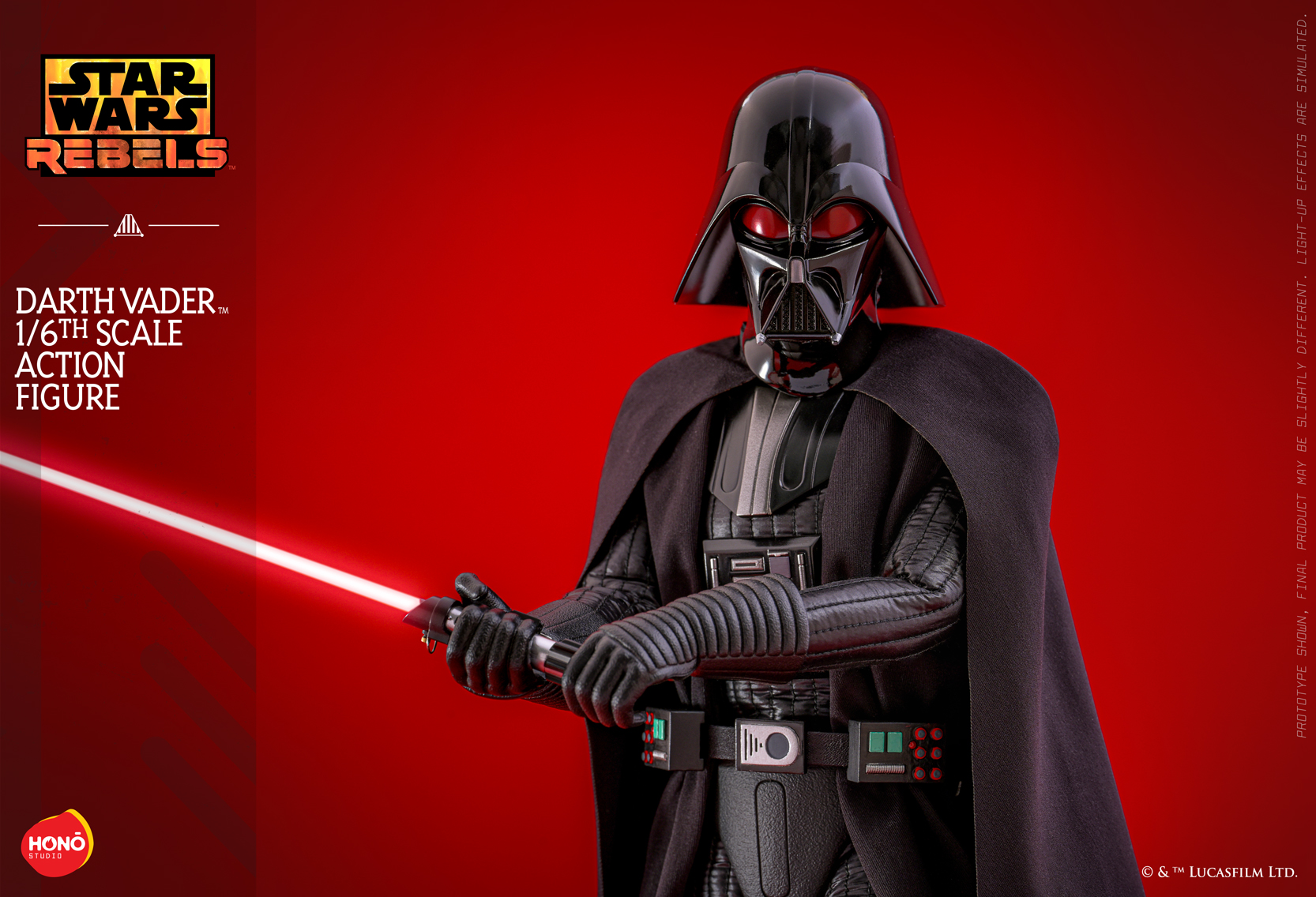 [สั่งจอง]Hono Studio HS10 1/6 : Star Wars: Rebels - Darth Vader