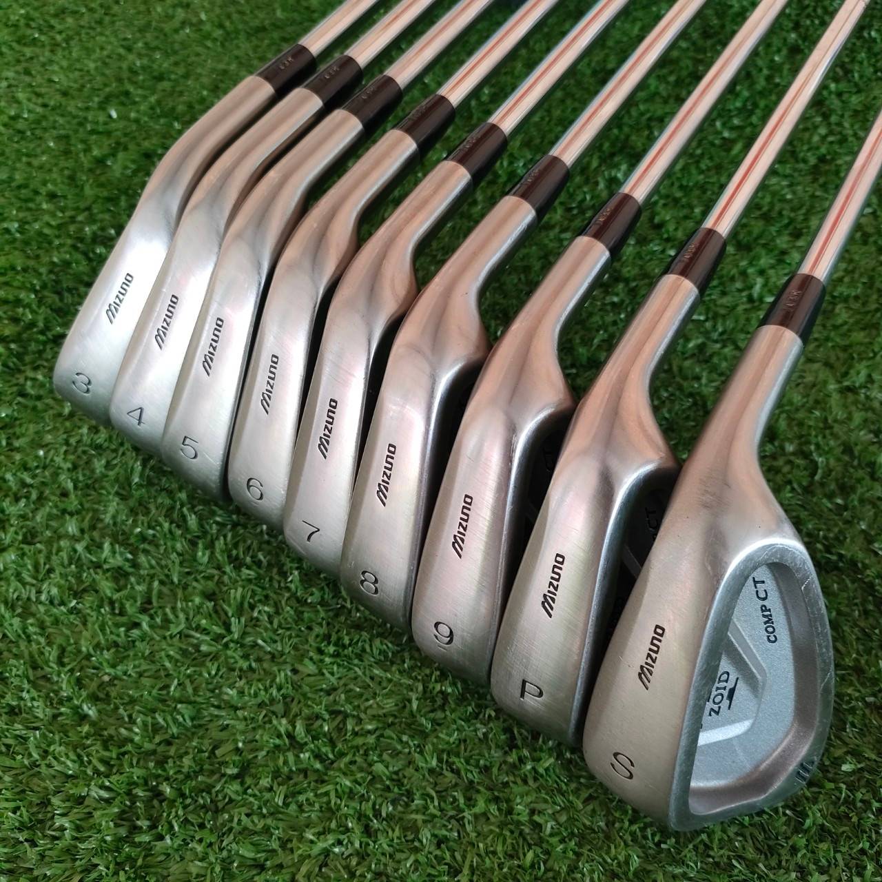 ชุดเหล็ก MIZUNO T-ZOID COMP CT มีเหล็ก 3-9 เเละ PW SW ก้าน RELEASE FLEX M