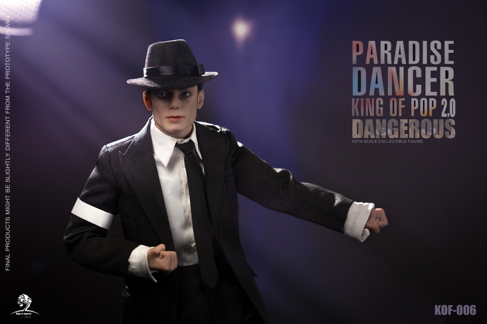 [สั่งจอง] King of Figure KOF-06 1/6 Scale : Dancer 2.0 DANGEROUS