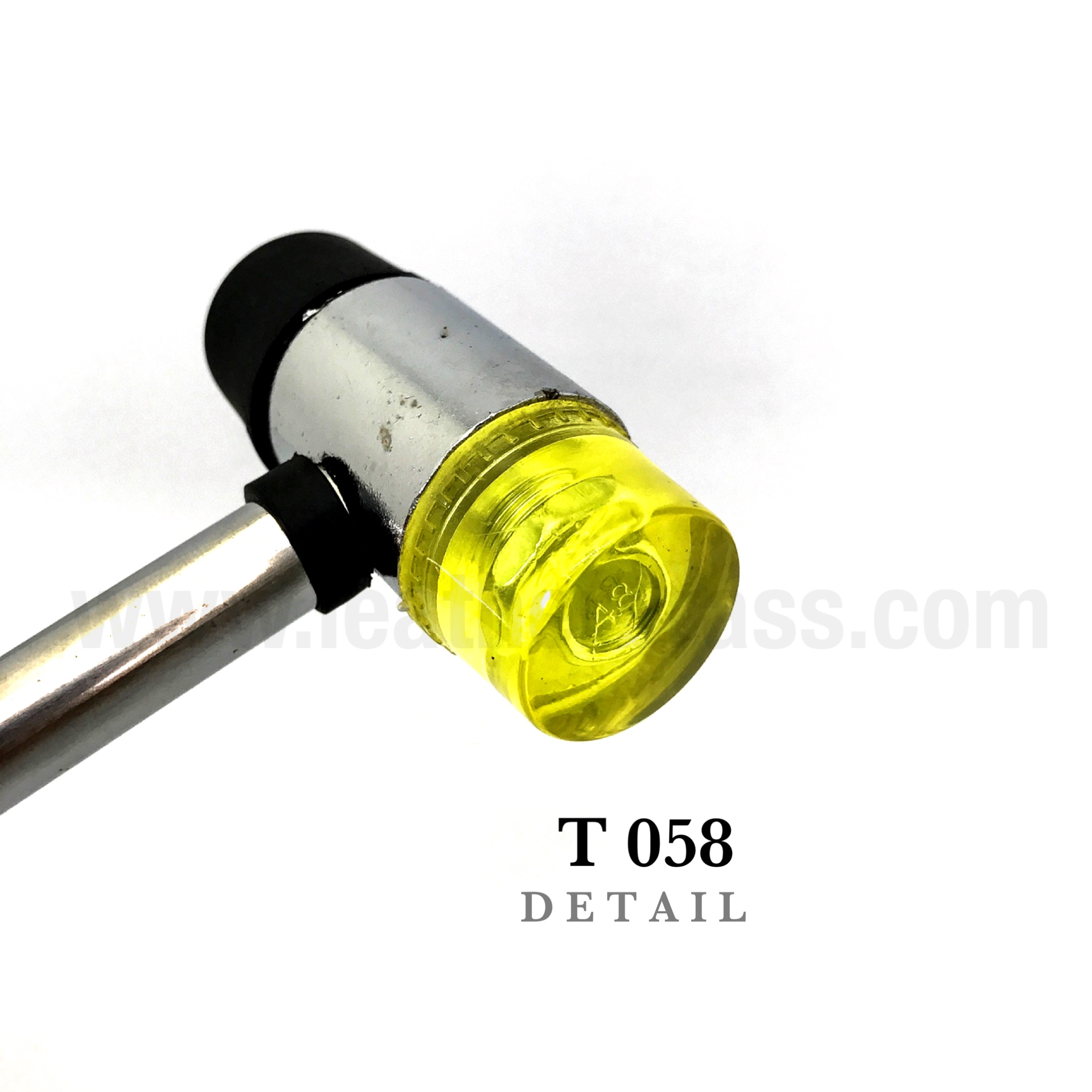 T058 ฆ้อนยางสำหรับใช้กับส้อมตอก และแท่งเจาะรูต่างๆ ถนอมส้อมตอก leatherbrass**ราคาต่ออัน**