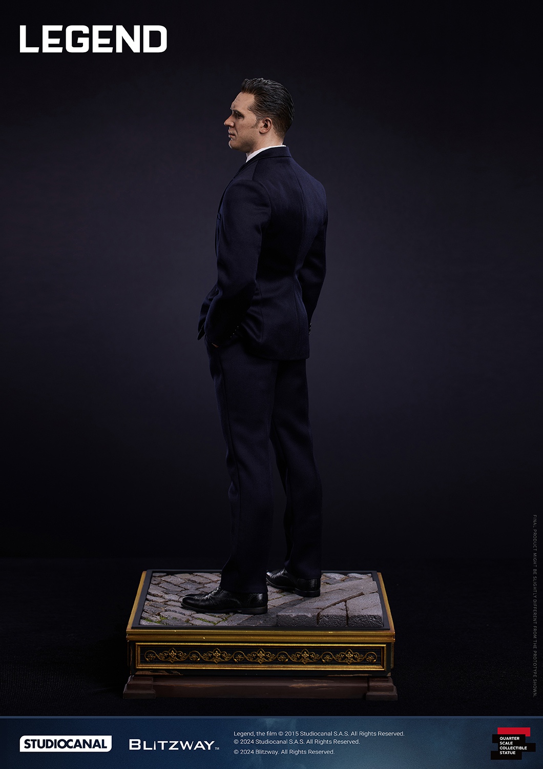 [สั่งจอง]Blitzway BW-SS-22201 statue 1/4 : Reginald “Reggie” Kray (Legend 2015)