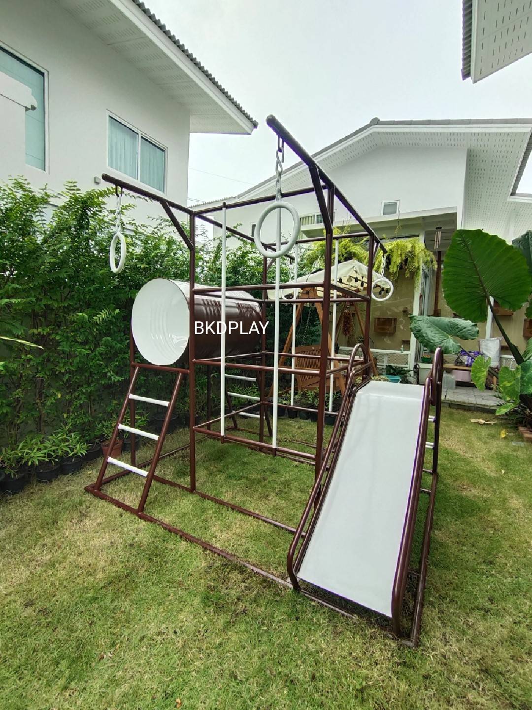 ชุดรวมA เครื่องเล่นสนามกลางแจ้ง เครื่องเล่นสนามเหล็ก ประกอบด้วยสไลเดอร์ชิงช้าปีนป่ายบาร์โหน อุโมงค์ลอด OutdoorPlayground,ผลิตเครื่องเล่นสนาม,สนามเด็กเล่น,เครื่องเล่นงบสพฐ.ประชารัฐ ราคาโรงงาน