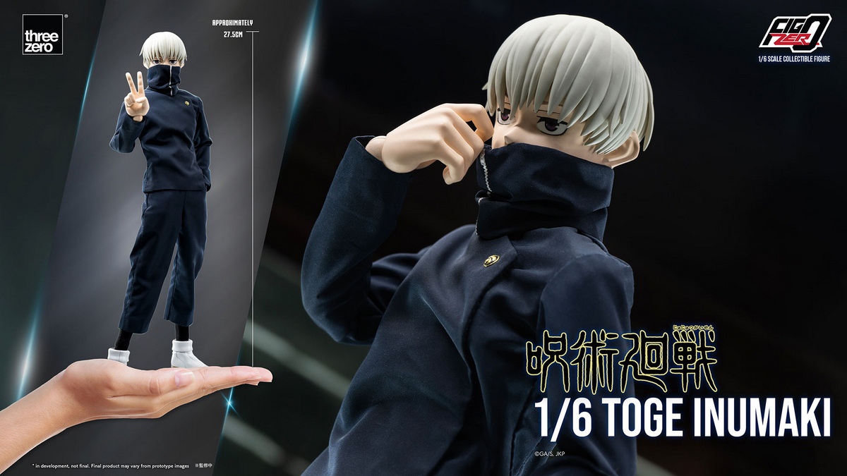 [สั่งจอง] Threezero Jujutsu Kaisen FigZero 3Z04140M0 1/6 : Toge Inumaki