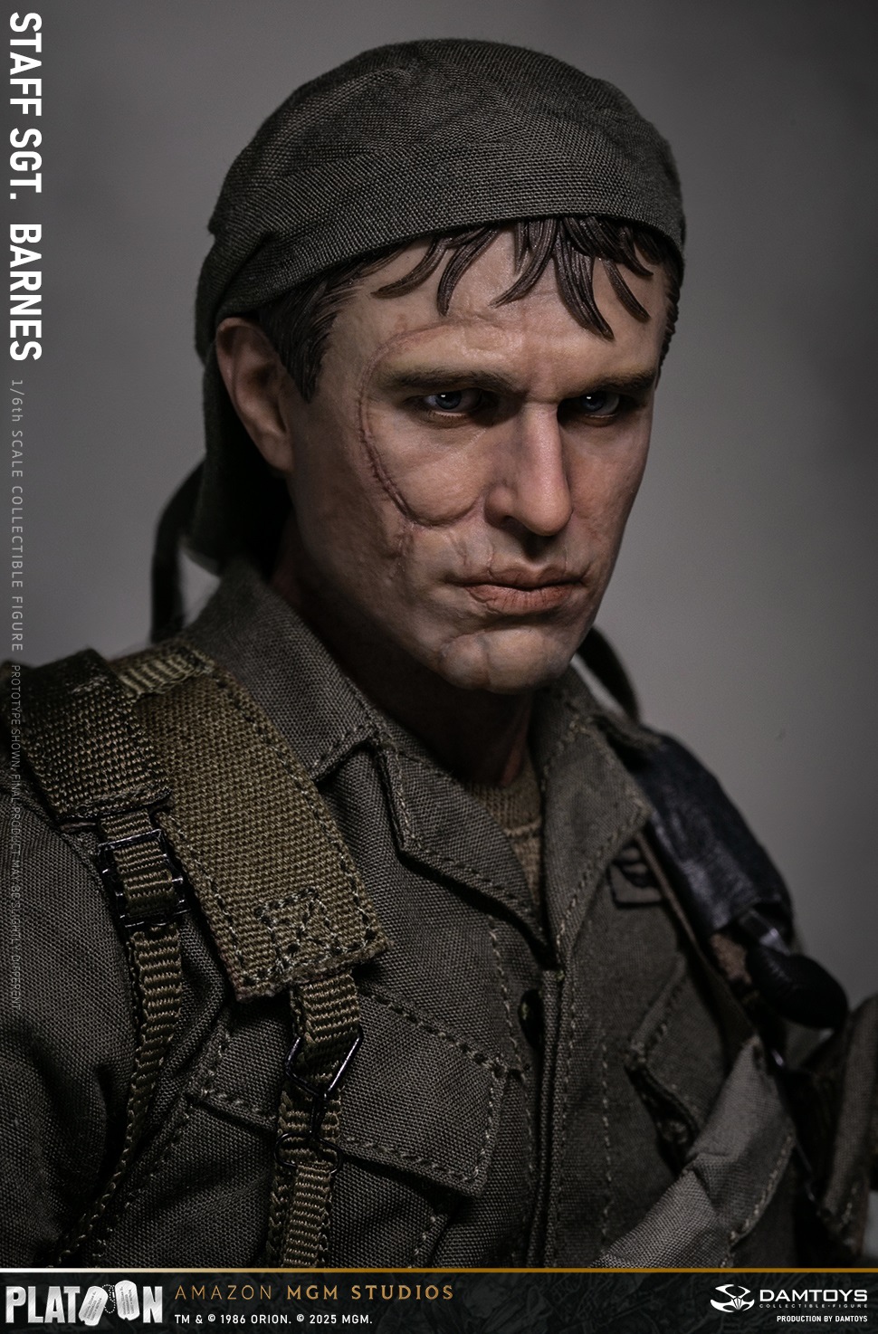 [สั่งจอง]DAMTOYS DMS045 1/6 : Platoon - Staff Sergeant Barnes
