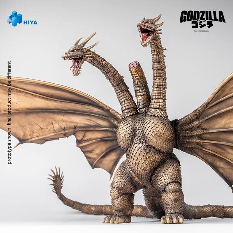 [สั่งจอง] HIYA Toys EBG0180 : Exquisite Basic Series : Godzilla vs. King Ghidorah King Ghidorah Battle