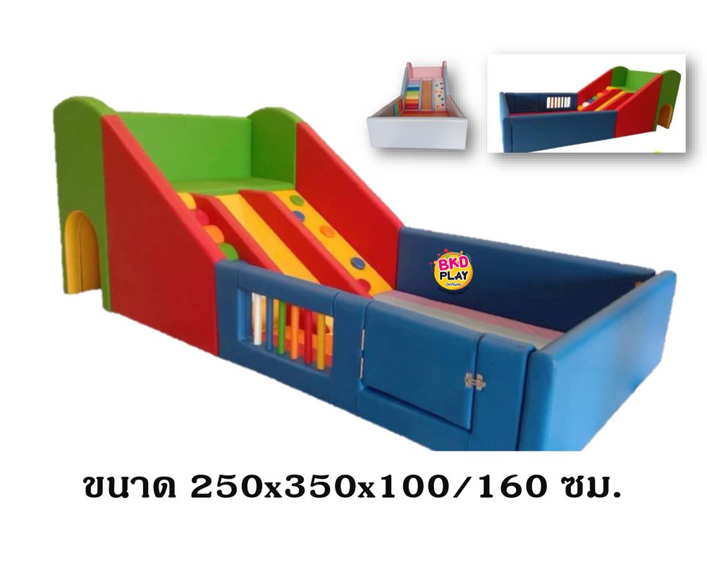 บ้านบอลคิดส์คลับ ชุดผจญภัยปีนป่าย บ้านบอลโครงไม้ บ้านบอลเด็กไต่ผาและสไลด์ แถมลูกบอล2300ลูก, บ้านบอลโครงไม้บุฟองน้ำหนังนุ่มนิ่ม หนัง soft play, indoor playground ของเล่นเสริมพัฒนาการ รับสั่งทำ บ่อบอล ห้องบอล ตามขนาด หนัง soft play, indoor playground ของเล่