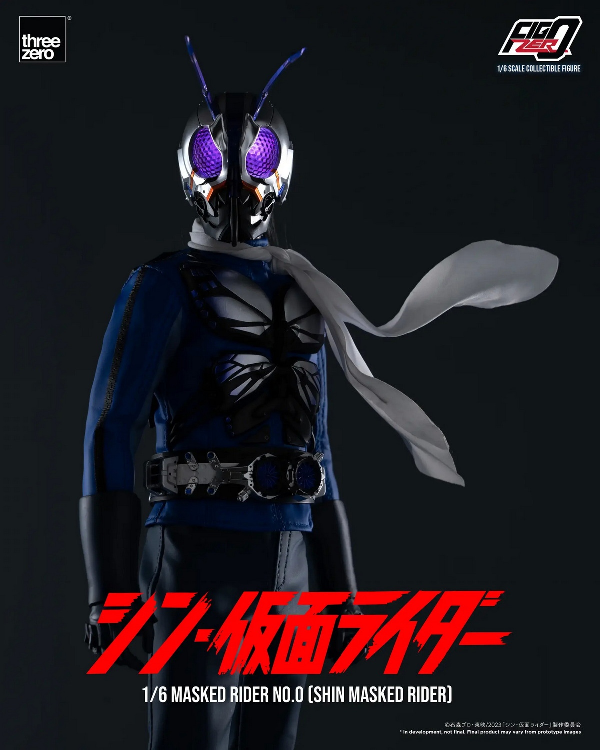 [สั่งจอง] Threezero 3Z04890W0 1/6 : SHIN MASKED RIDER