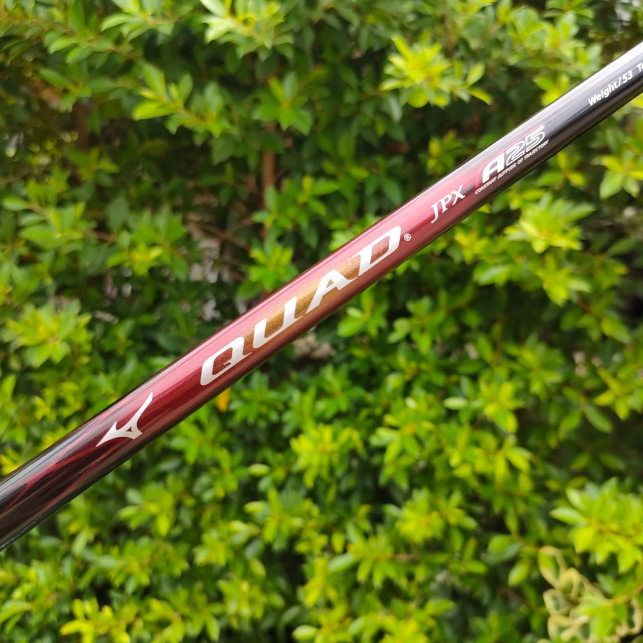 เหล็ก 7 MIZUNO A25 ก้าน QUAD JPX A25 FLEX R เหล็กพรีเมี่ยมญี่ปุ่น หน้าเด้ง ตีไกลกว่าปกติ CAVITY ลึก, ตีง่าย มือใหม่ก็ตีได้ ไม้กอล์ฟมือสอง ของแท้ BY NakaraLuxurious