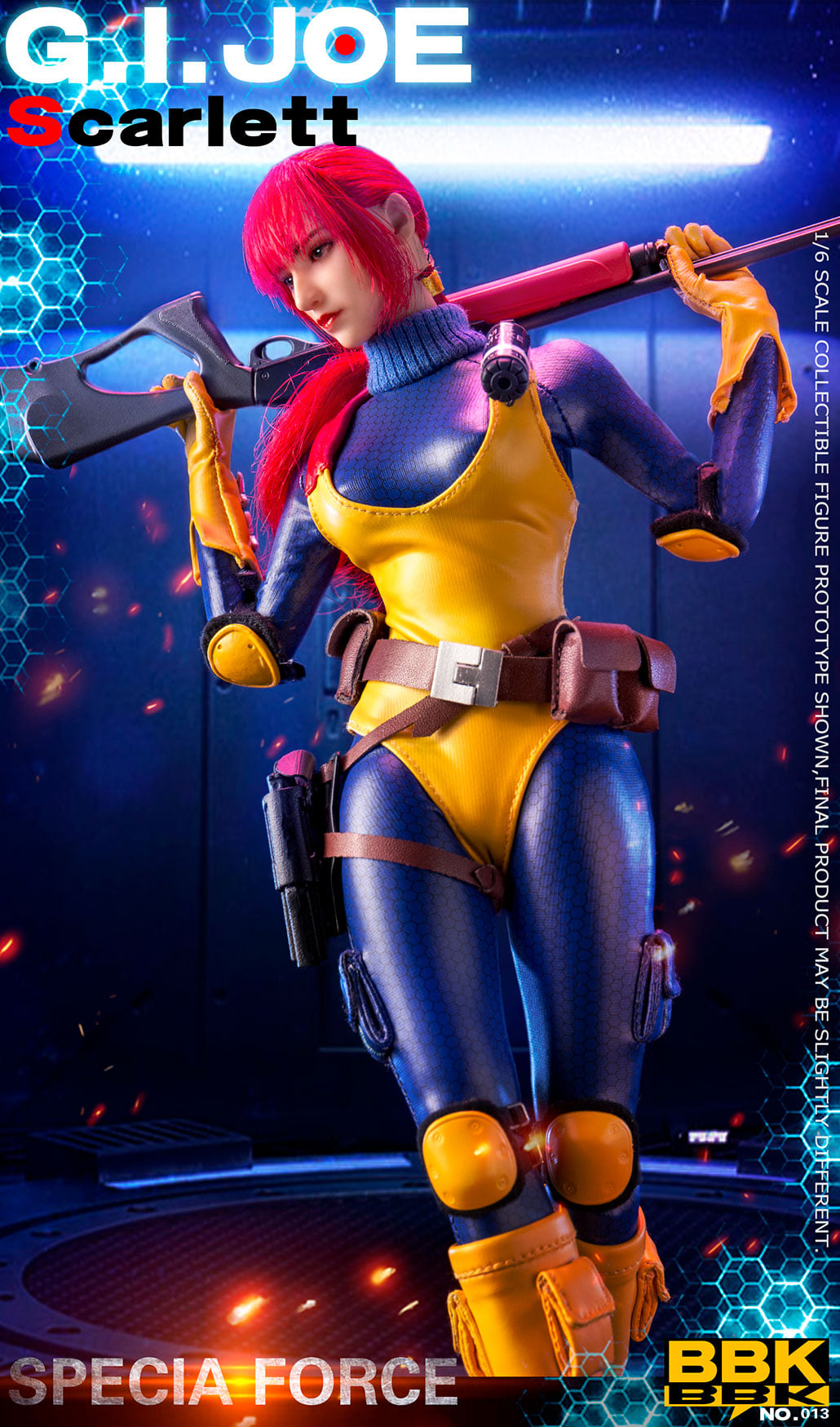 [สั่งจอง]BBK BBK013 1/6 : G.I.JOE Scarlett