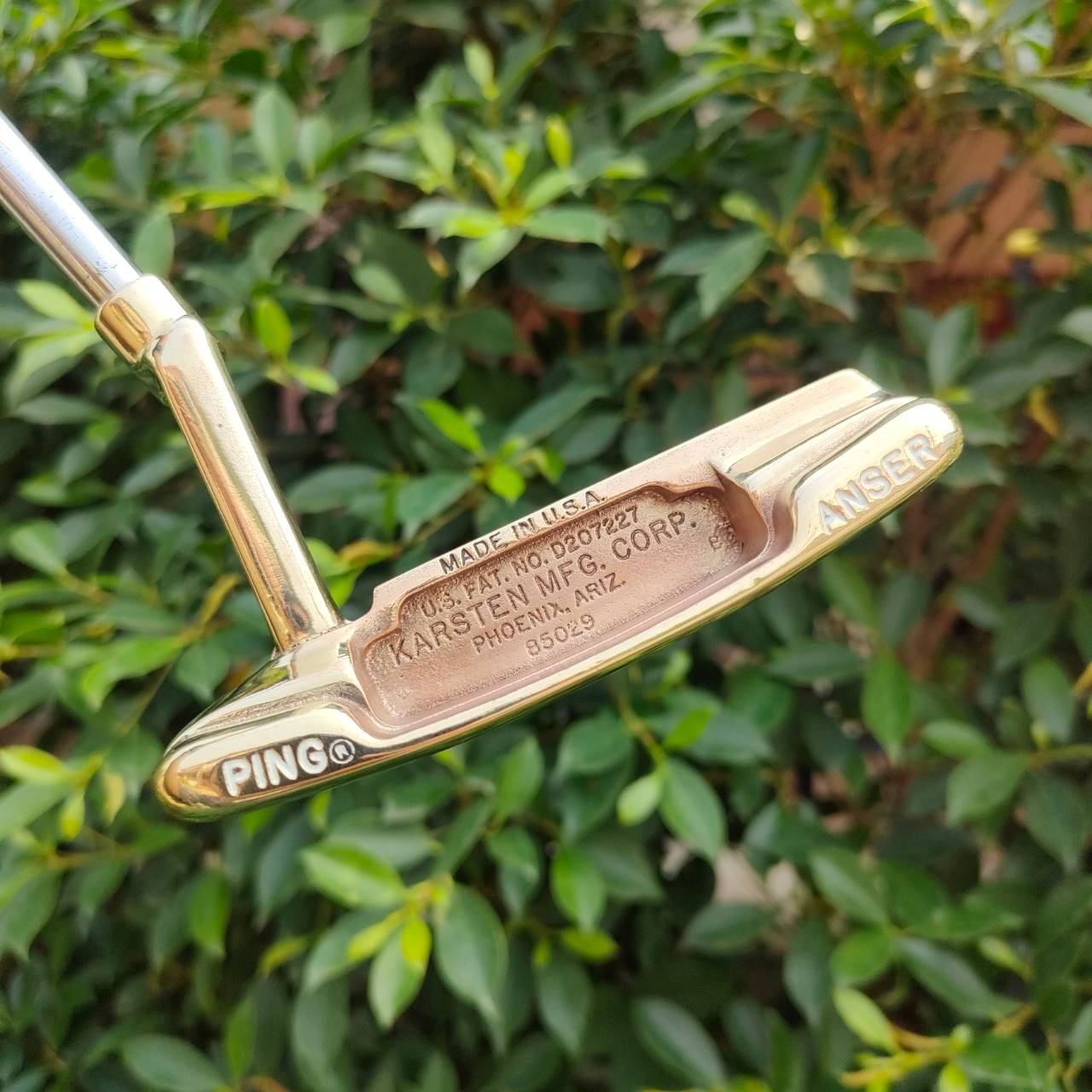 PUTTER PING ANSER ความยาว 35 นิ้ว รุ่นดังที่สุด มีขีดใต้พัตเตอร์ วัสดุสุดพรีเมี่ยม ทองเหลืองแท้ๆ