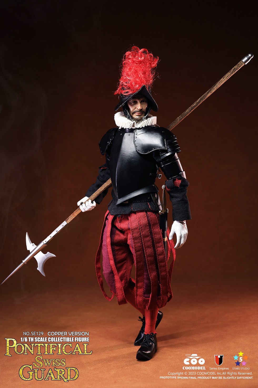 [สั่งจอง] COOMODEL 1/6 SERIES OF EMPIRES : PONTIFICAL SWISS