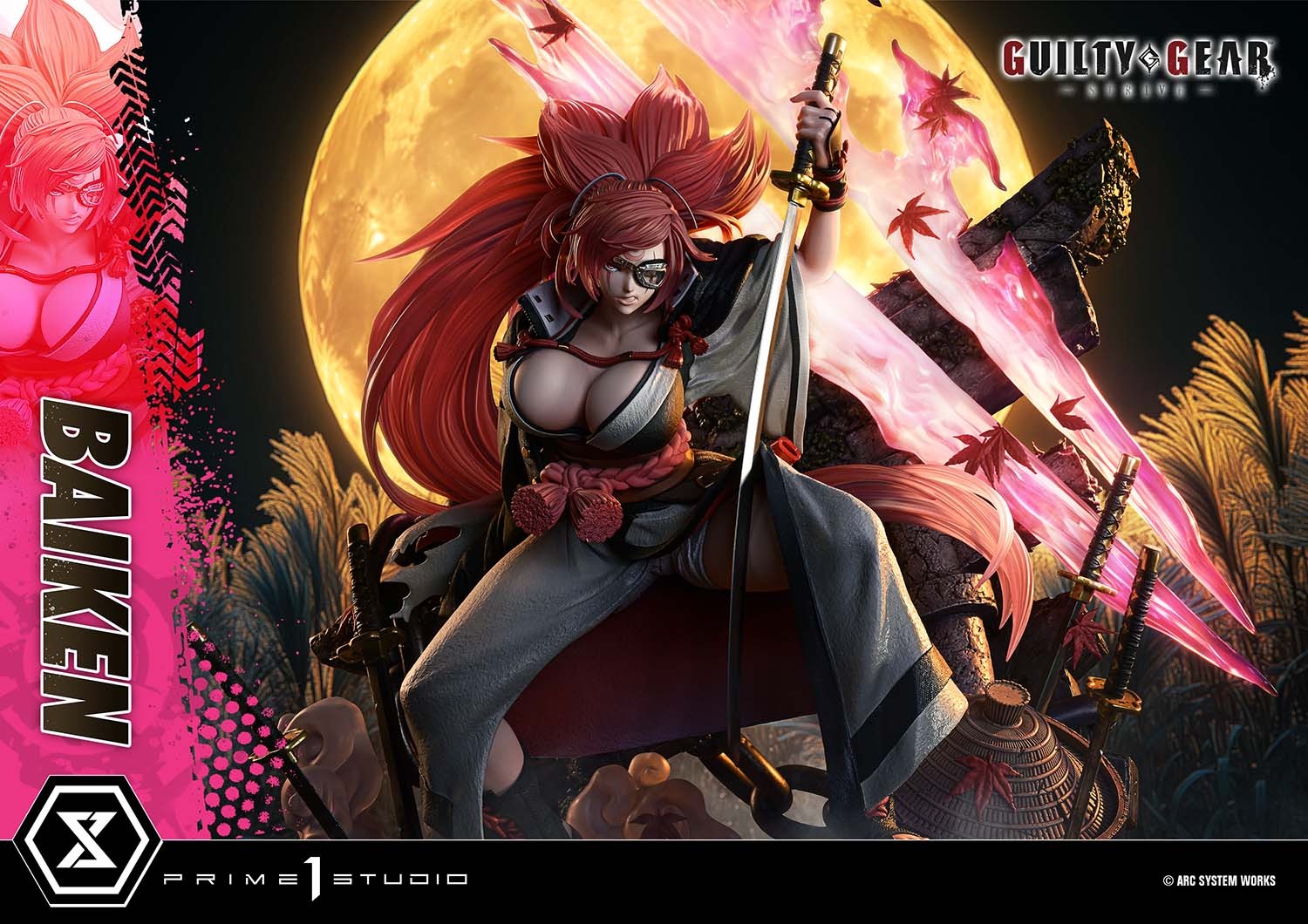 [สั่งจอง]Prime 1 Studio UPMGG-04 : Baiken (GUILTY GEAR -STRIVE-)