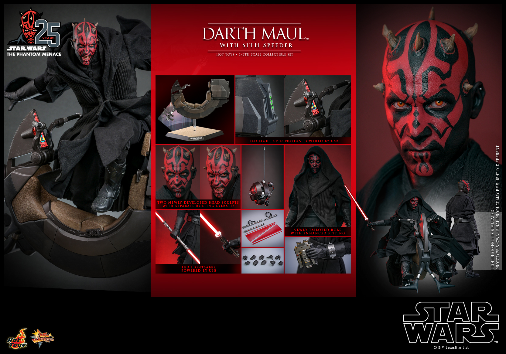 [สั่งจอง] Star Wars Episode I: The Phantom Menace - 1/6th scale