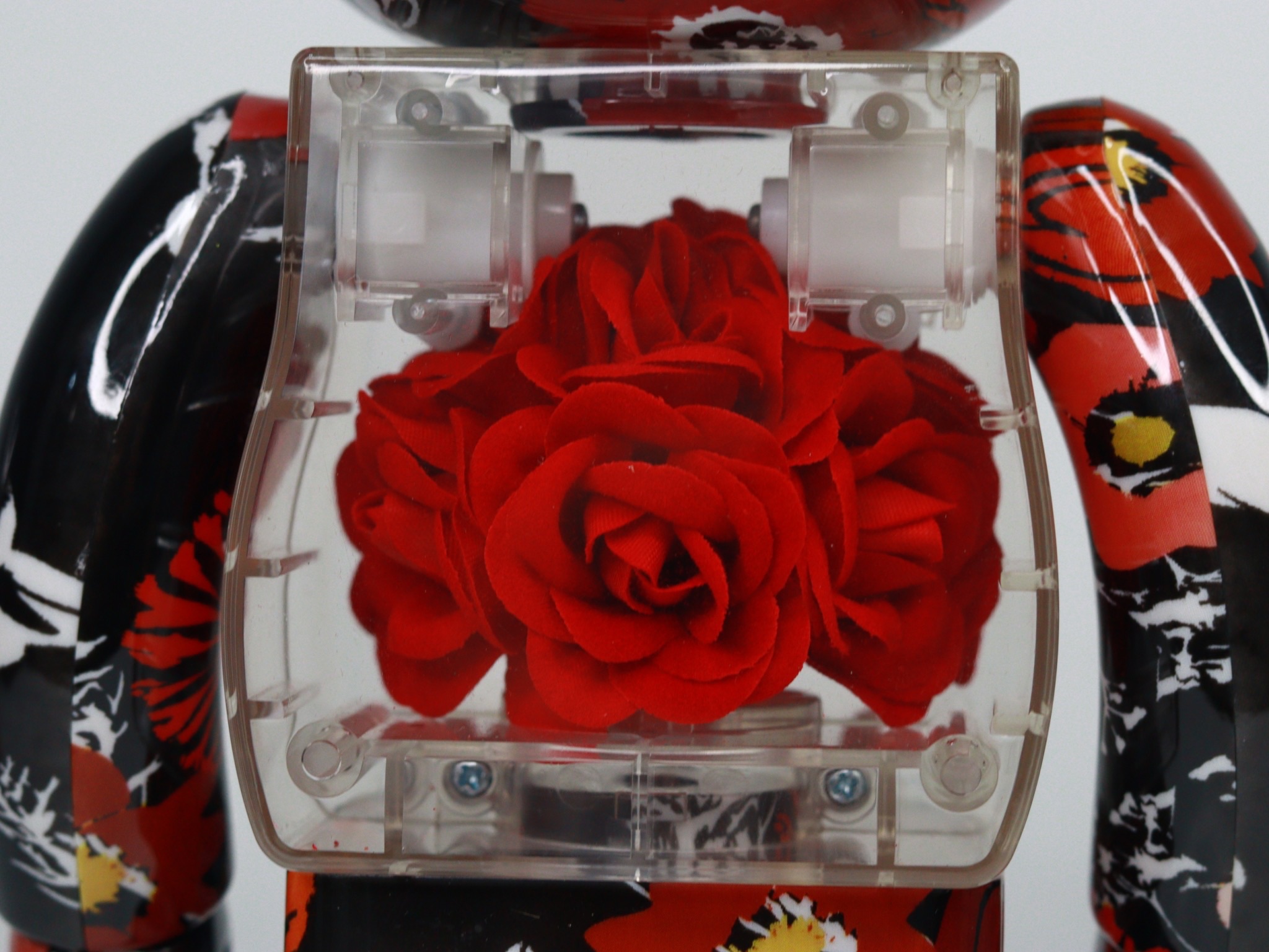 Bearbrick FLOR@ Red Version 400%