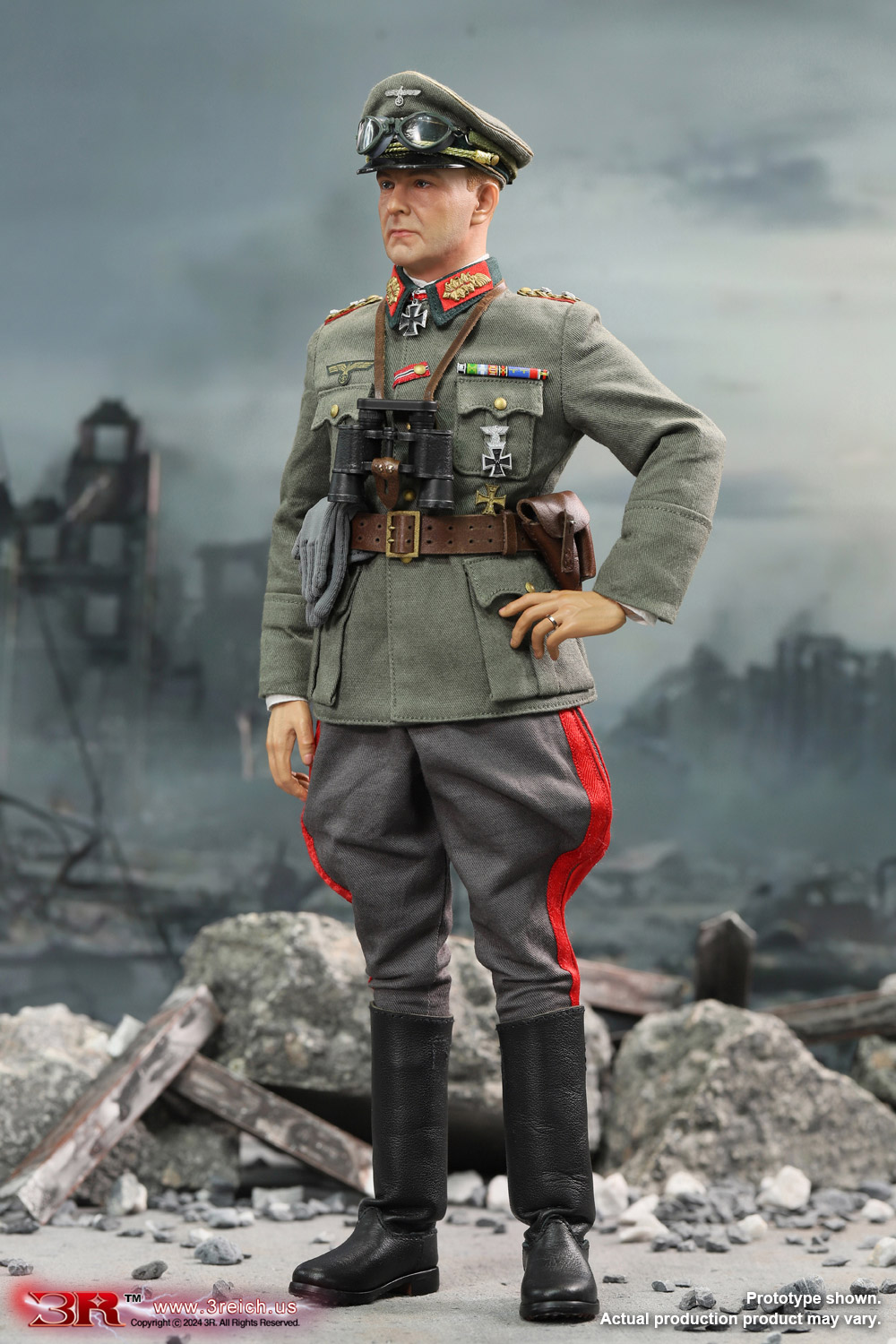 [พร้อมส่ง] 3R GM655 1/6 : WWII German Generalfeldmarschall of the Sixth Army - Friedrich Paulus