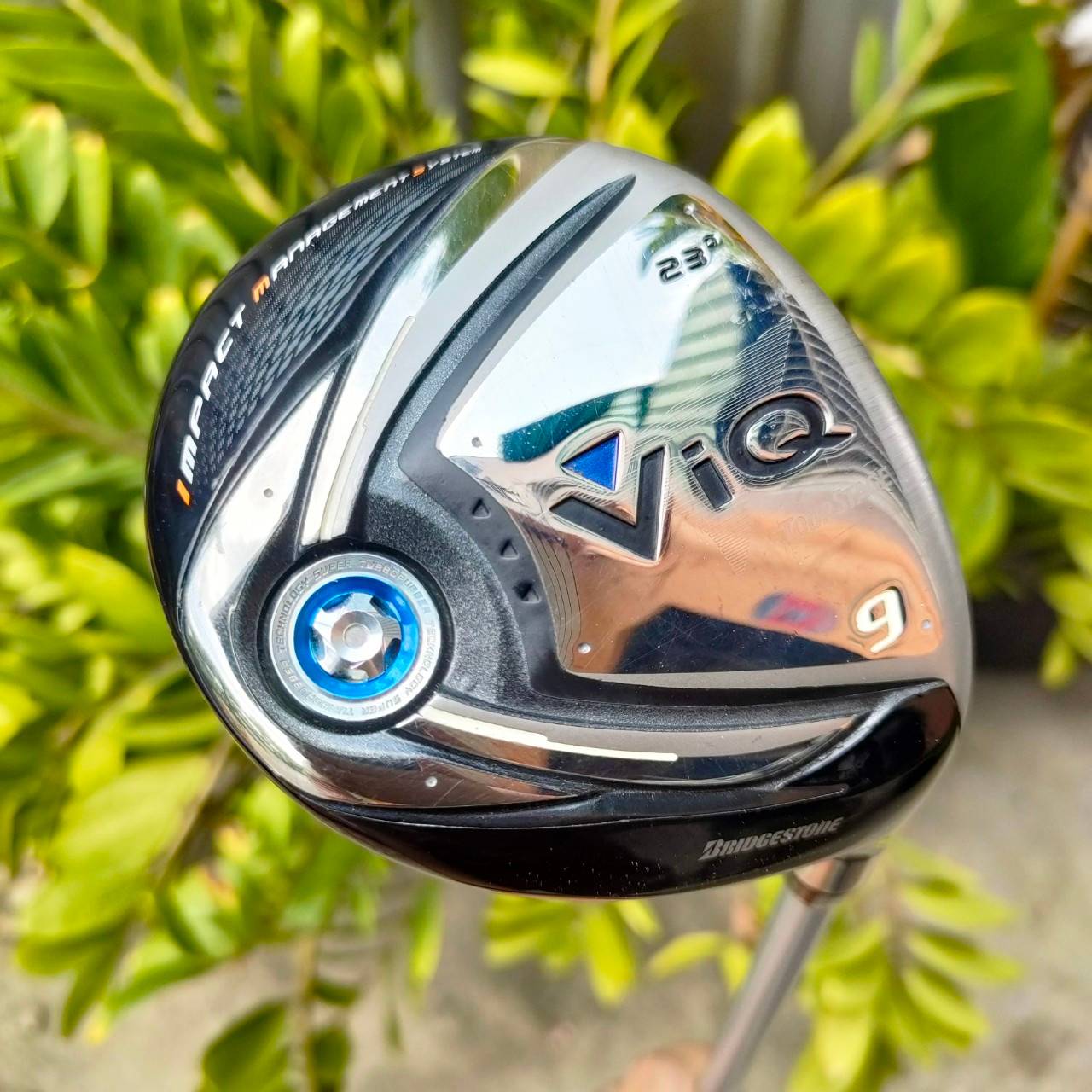 FW9 BRIDGESTONE VIQ องศา 23 ก้าน VIQ IMPACT FLEX R สวยนางฟ้า เข้าบอลแน่นๆ ทรงพลังอย่างมาก เสียงเพราะ และให้ความมั่นใจเวลาลงไม้ ไม้กอล์ฟพรีเมี่ยมมือสอง ของแท้ By NakaraLuxurious