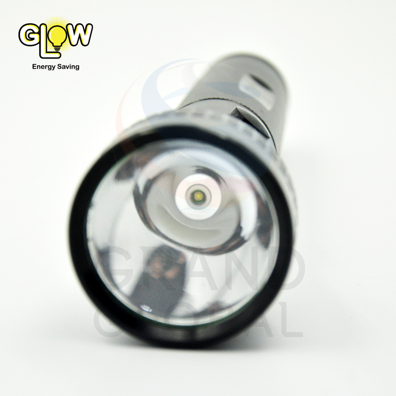 GLOW ไฟฉายเดินป่า ไฟฉาย กระบอกอลูมิเนียม ความสว่างสูง