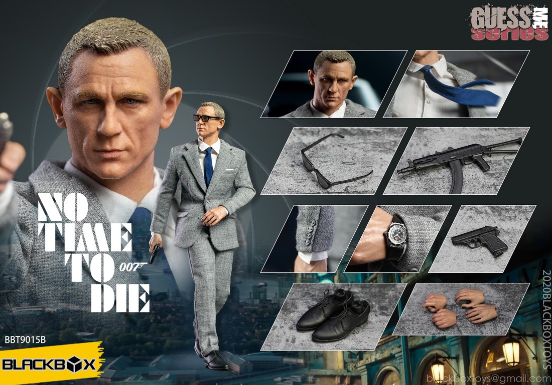[สั่งจอง] BLACKBOX TOYS BBT9015A / BBT9015B ：1/6 GUESS ME SERIES “NO TIME TO DIE”