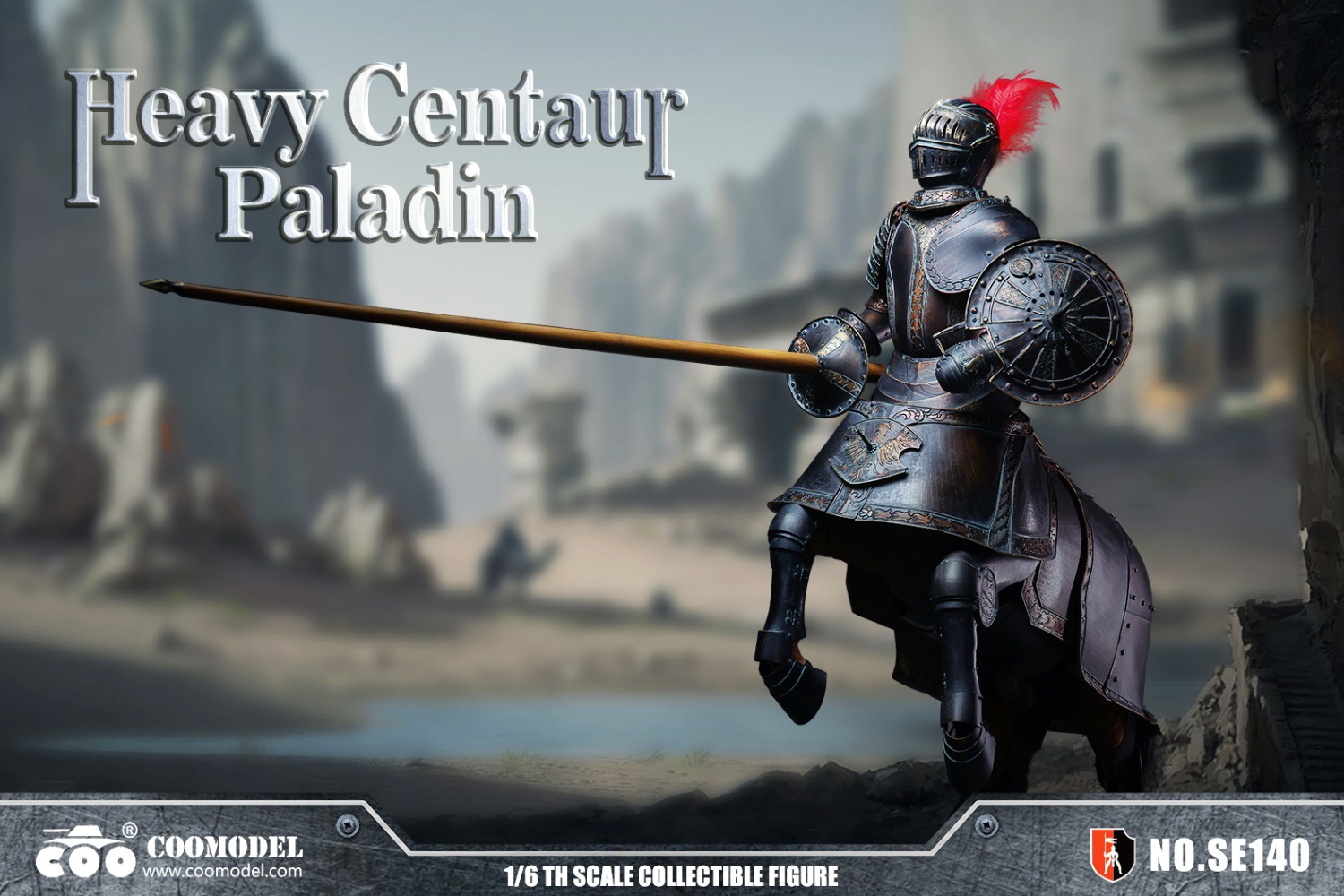 [สั่งจอง]COOMODEL 1/6 Heavy Centaur Paladin Pure Copper