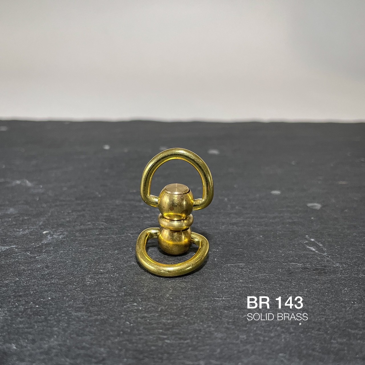 BR143 ห่วง 2 ทาง ห่วงสามเหลี่ยม ห่วงเรดมูน **ราคาต่อชิ้น** อะไหล่ทองเหลืองแท้ อุปกรณ์กระเป๋า อุปกรณ์งานหนัง leatherbrass