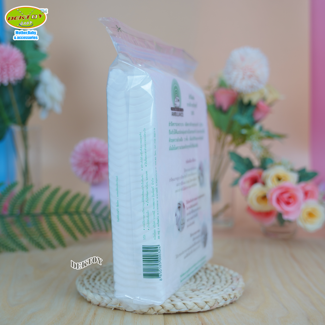 Ambulance รถพยาบาล สำลีแผ่นรถพยาบาล 100กรัม